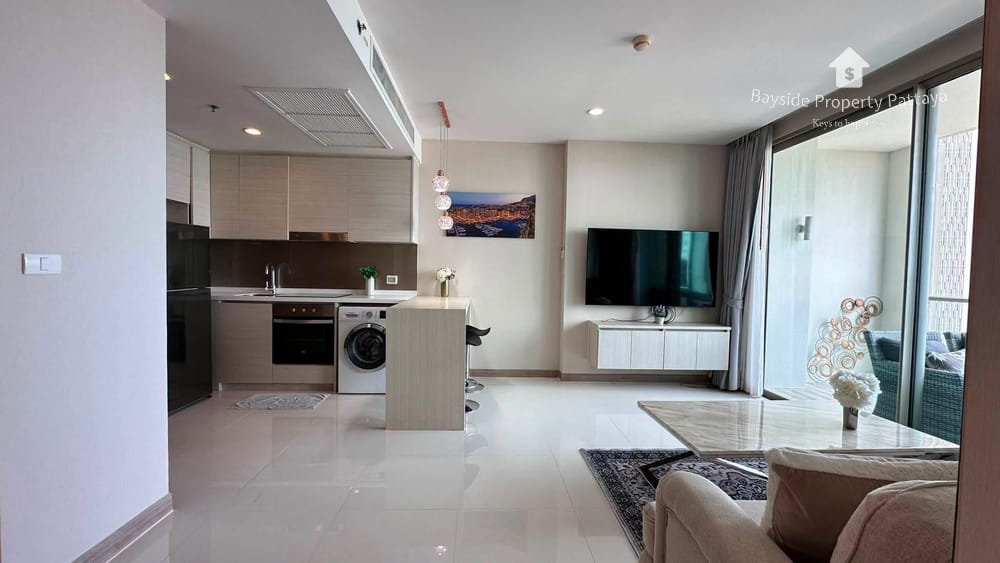 Luxury 2-Bedroom Condo with Sea View at The Riviera Wong Amat Beach, Pattaya 7