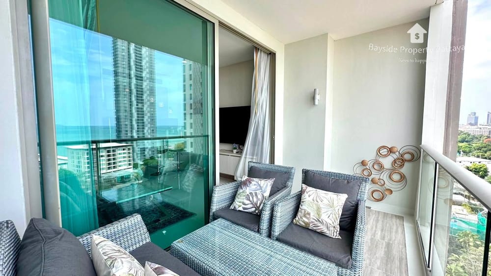 Luxury 2-Bedroom Condo with Sea View at The Riviera Wong Amat Beach, Pattaya 8