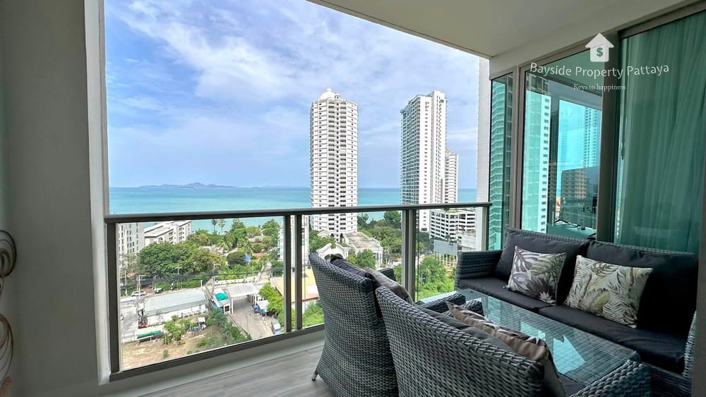 Luxury 2-Bedroom Condo with Sea View at The Riviera Wong Amat Beach, Pattaya 13