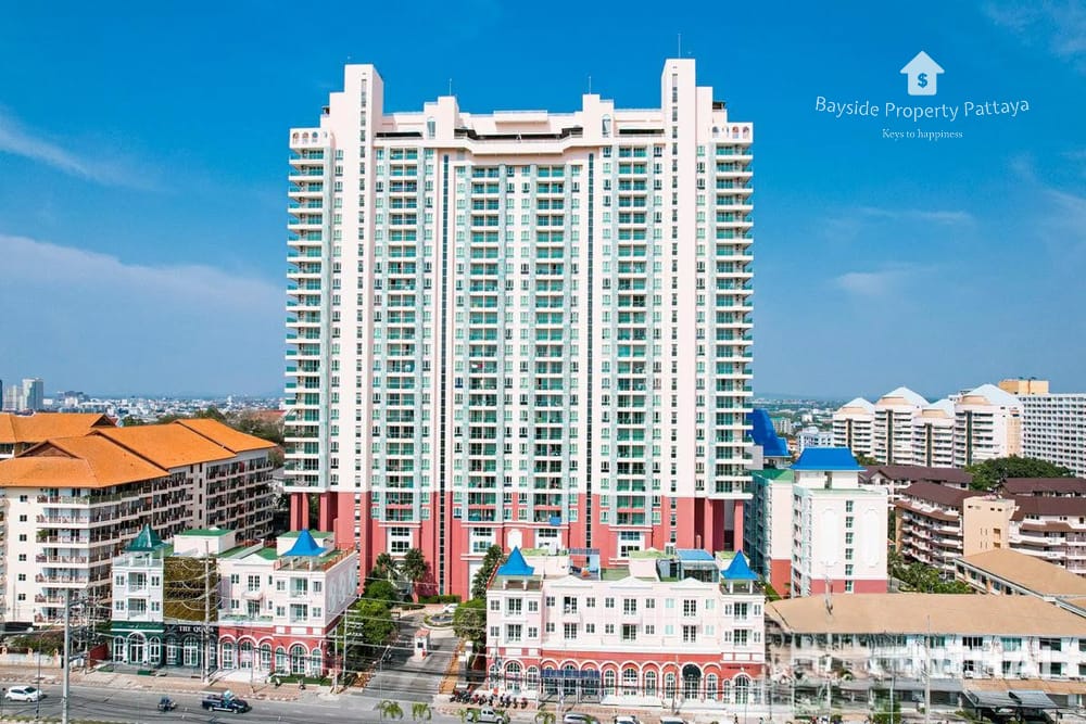 Grande Caribbean, Jomtien: Meerblick 1-Schlafzimmer-Eigentumswohnung zum Verkauf 1