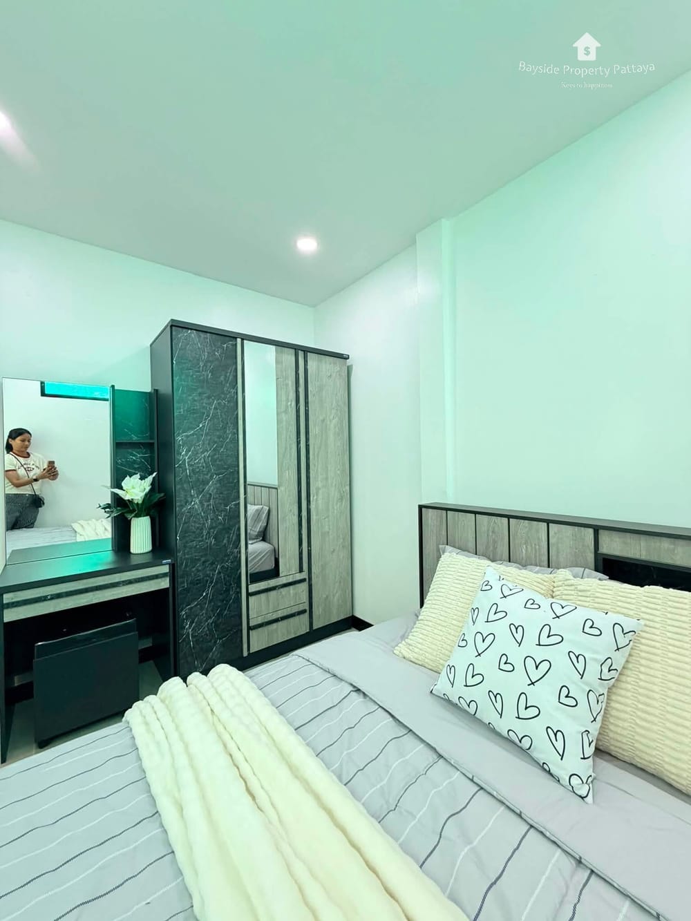 Geräumiges Reihenhaus mit 3 Schlafzimmern in Jomtien, Pattaya zu verkaufen – Klimatisiert 14