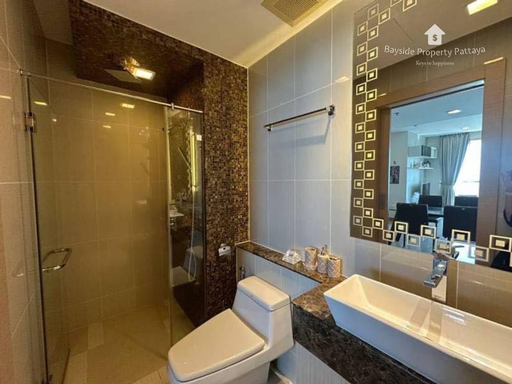 Sea View 2-Bedroom Condo for Sale at The Palm Wongamat Beach, Pattaya with 24/7 Security 14