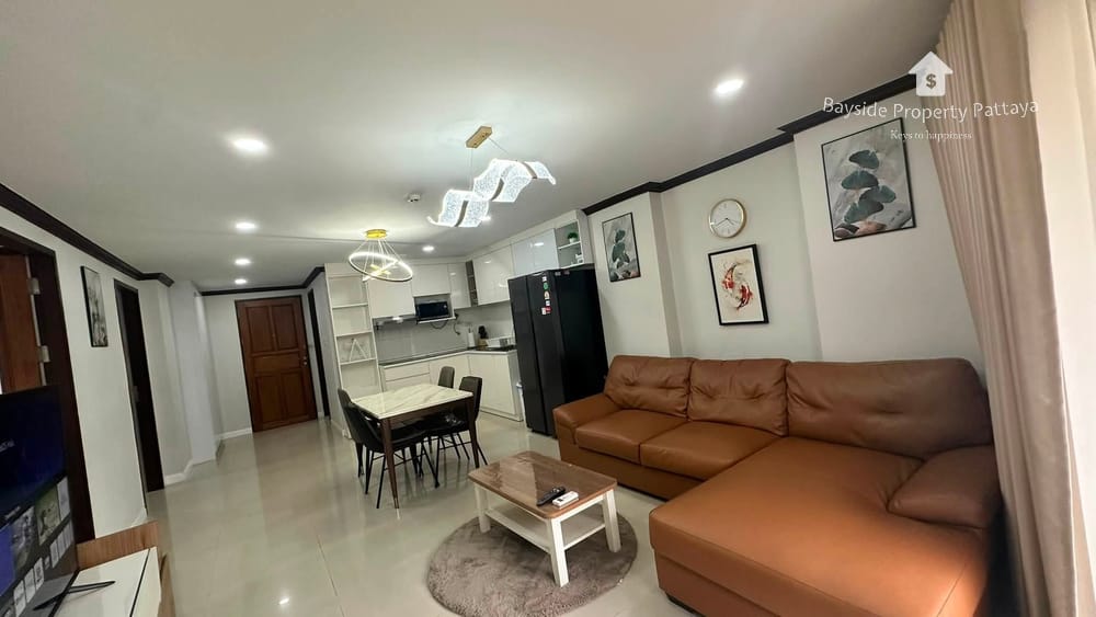 2-Bedroom Condo for Rent at Royal Hill Resort, Jomtien Pattaya with 24/7 Security 2