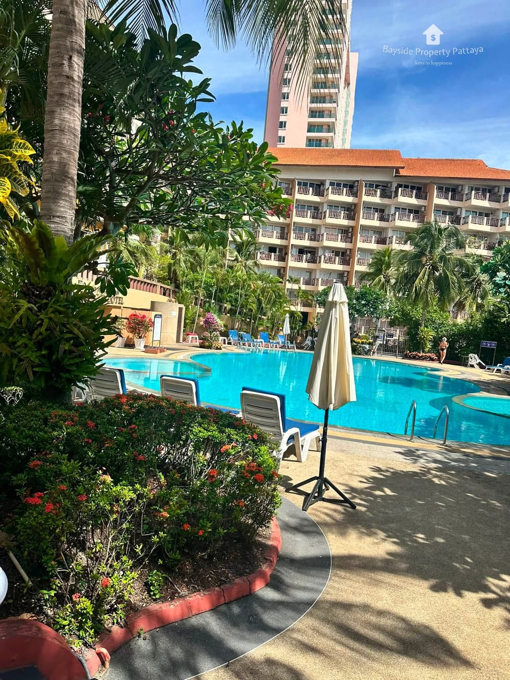 2-Bedroom Condo for Rent at Royal Hill Resort, Jomtien Pattaya with 24/7 Security 18
