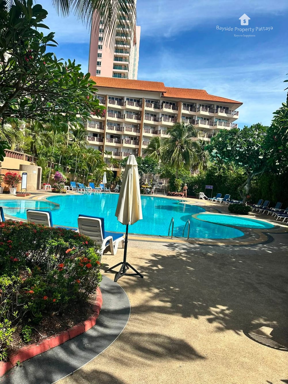 2-Bedroom Condo for Rent at Royal Hill Resort, Jomtien Pattaya with 24/7 Security 27