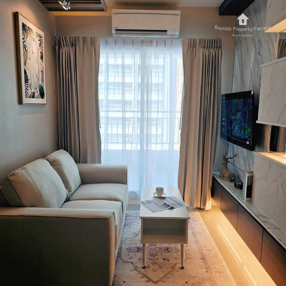 Pet-Friendly 1-Bedroom Condo for Sale in Lumpini Park Beach Jomtien, Pattaya - Air Conditioner Included 3