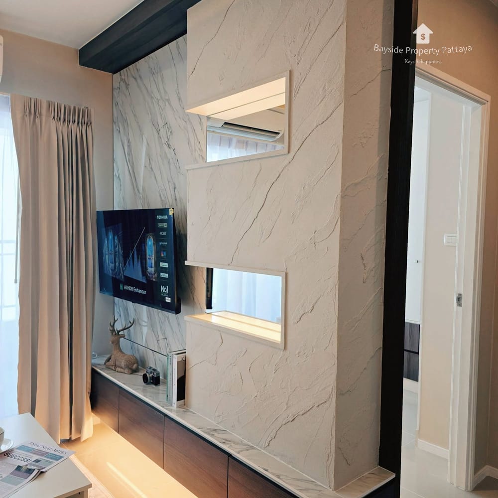 Pet-Friendly 1-Bedroom Condo for Sale in Lumpini Park Beach Jomtien, Pattaya - Air Conditioner Included 9