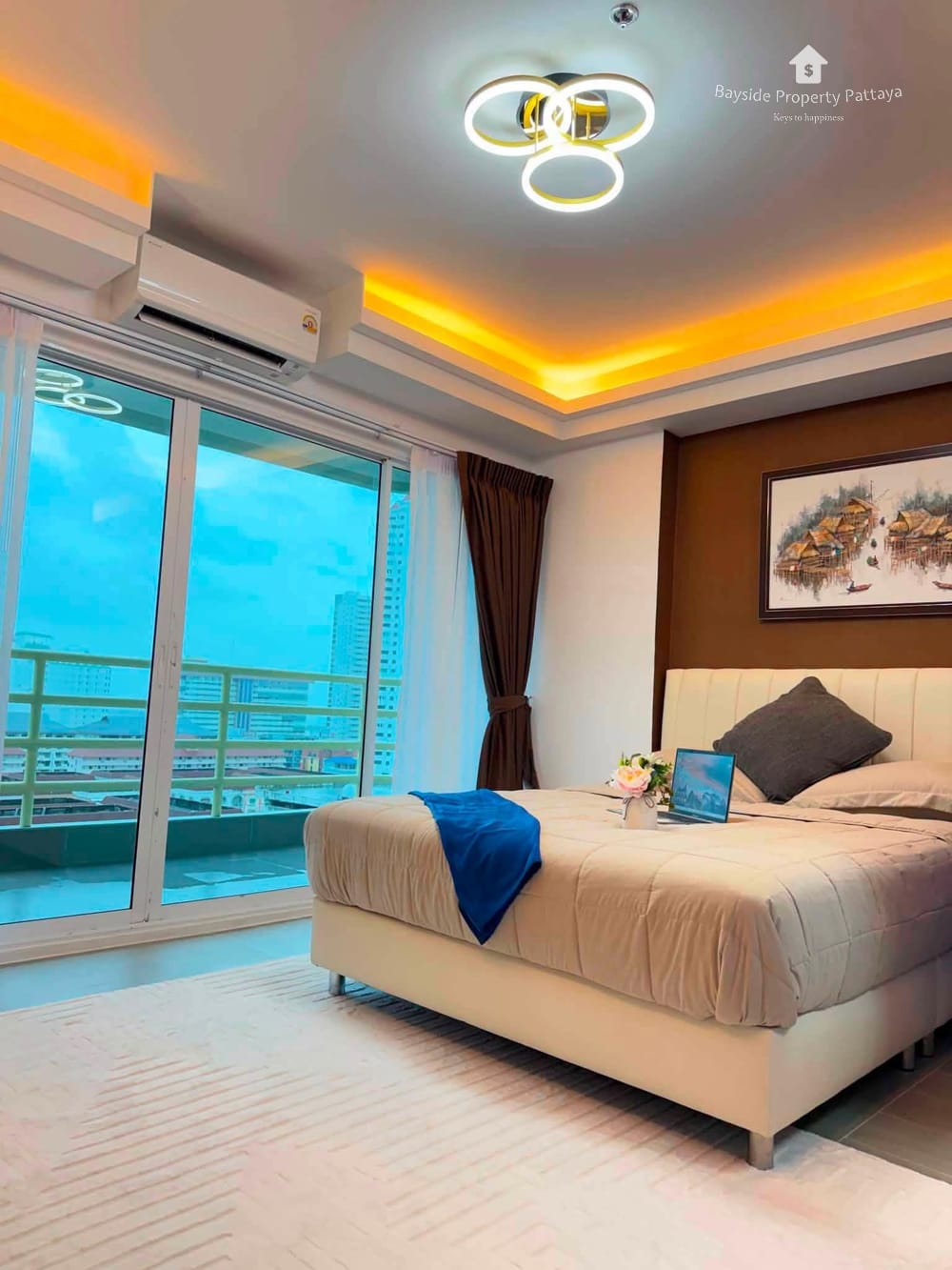 Wohnung mit Meerblick & 2 Schlafzimmern zum Verkauf in View Talay 5, Jomtien, Pattaya 4
