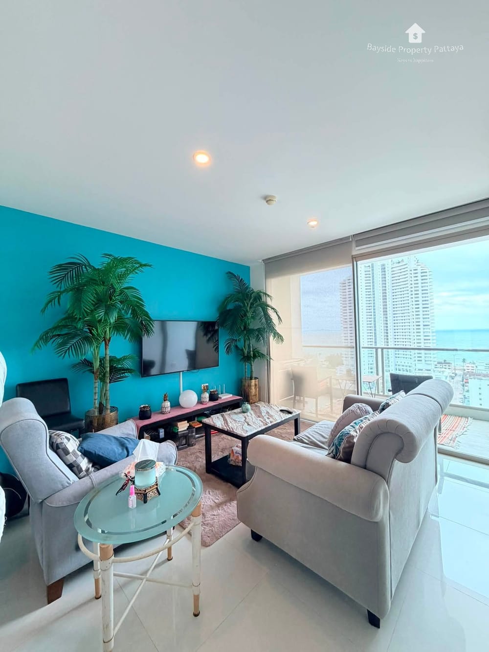 1 Bedroom Sea View Condo for Sale and Rent at The Riviera Jomtien, Pattaya 1
