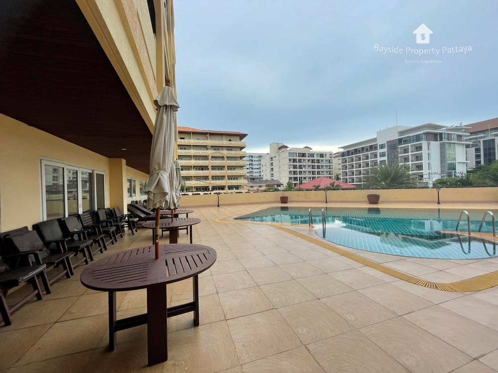 2-Bedroom Condo for Rent in View Talay Residence 3, Jomtien - City View with Air Conditioning 2