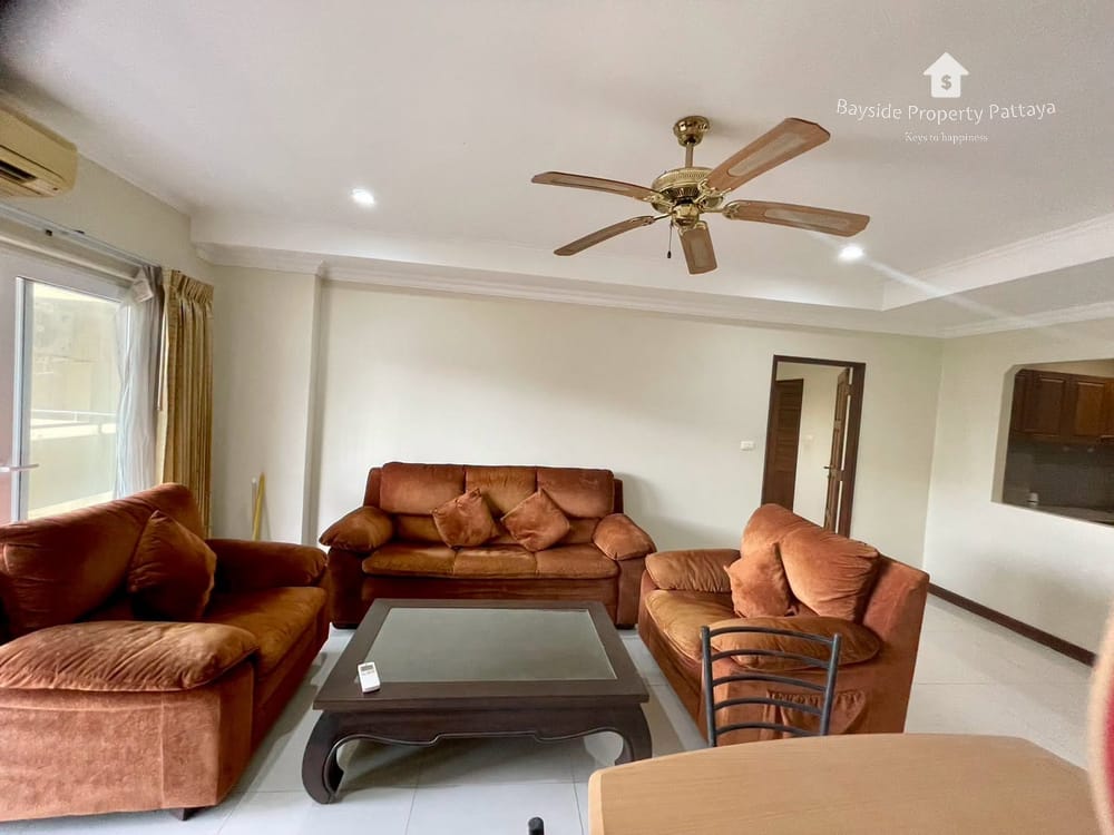 2-Bedroom Condo for Rent in View Talay Residence 3, Jomtien - City View with Air Conditioning 8