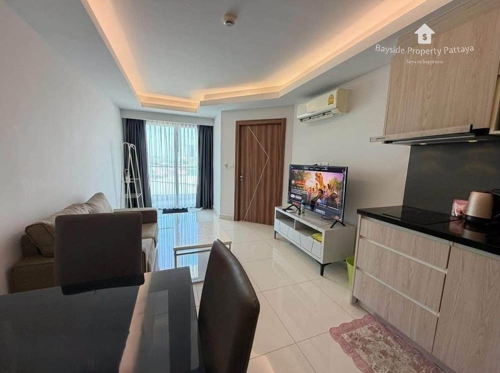 Laguna Beach Resort 2: 1-Zimmer-Wohnung mit Klimaanlage zum Verkauf in Jomtien Pattaya 3