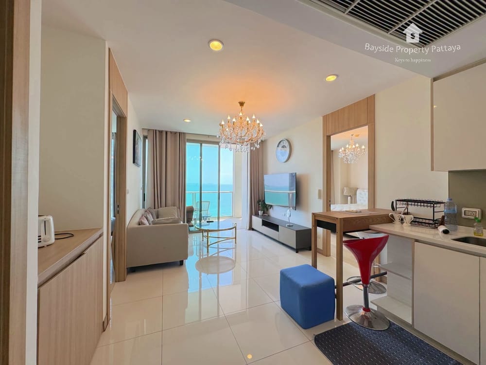 Sea View 2-Bedroom Condo for Sale at The Riviera Wong Amat Beach, Pattaya 2