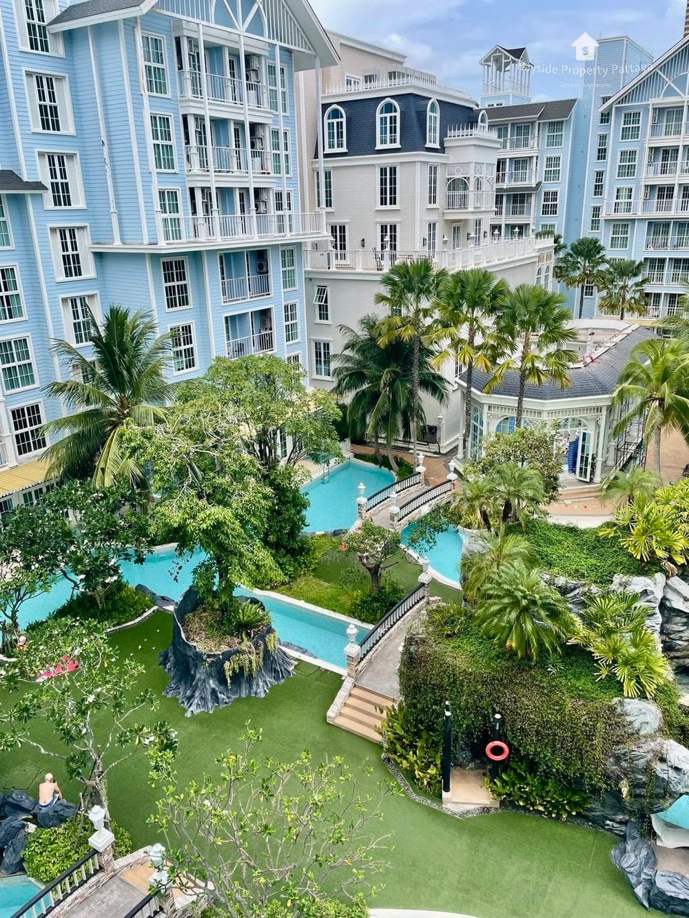Grand Florida Beachfront Condo Resort: 1-Zimmer-Wohnung zu vermieten in Na Jomtien Pattaya 11