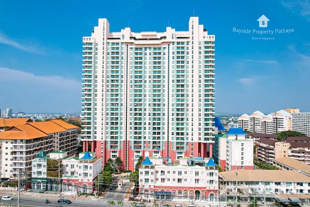 Grande Caribbean, Jomtien: 2-Zimmer-Wohnung mit Meerblick – zu verkaufen und vermieten 23