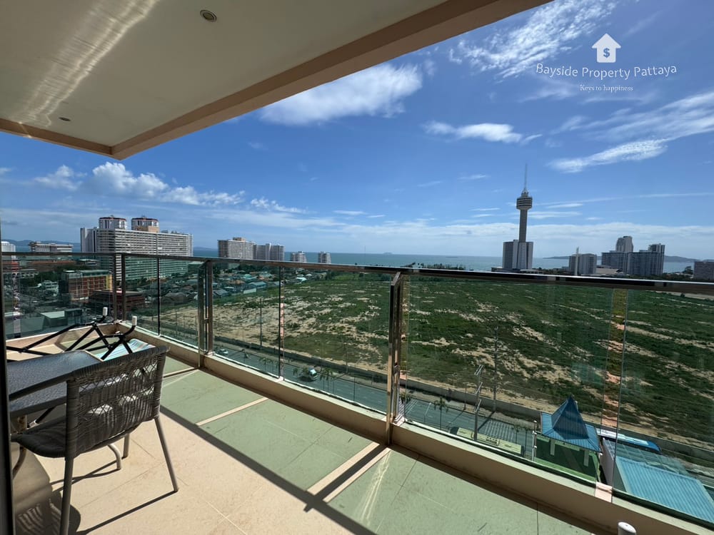 Grande Caribbean, Jomtien: 2-Zimmer-Wohnung mit Meerblick – zu verkaufen und vermieten 17