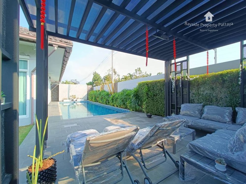 3-Bedroom Pool Villa for Rent in East Pattaya with Air Conditioning 7