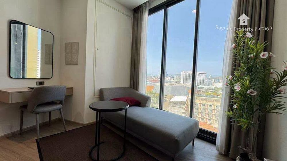 Edge Central Pattaya: Exklusive 1-Zimmer-Wohnung mit Meerblick und 24/7 Sicherheit 3