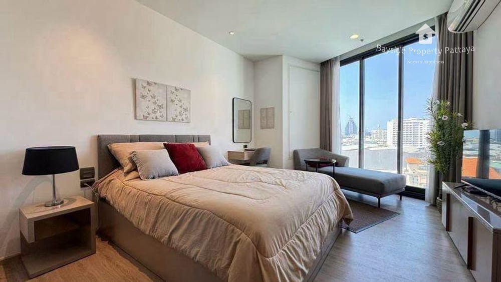Edge Central Pattaya: Exklusive 1-Zimmer-Wohnung mit Meerblick und 24/7 Sicherheit 4