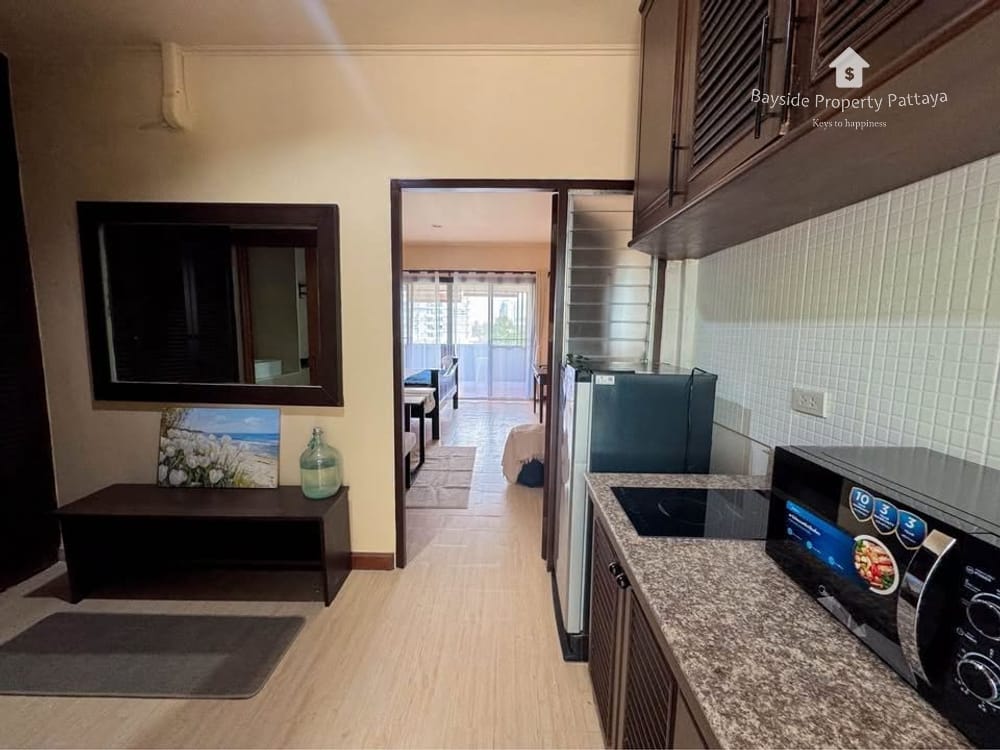 Spacious Studio for Sale in Baan Suan Lalana, Jomtien, Pattaya with 24/7 Security 4