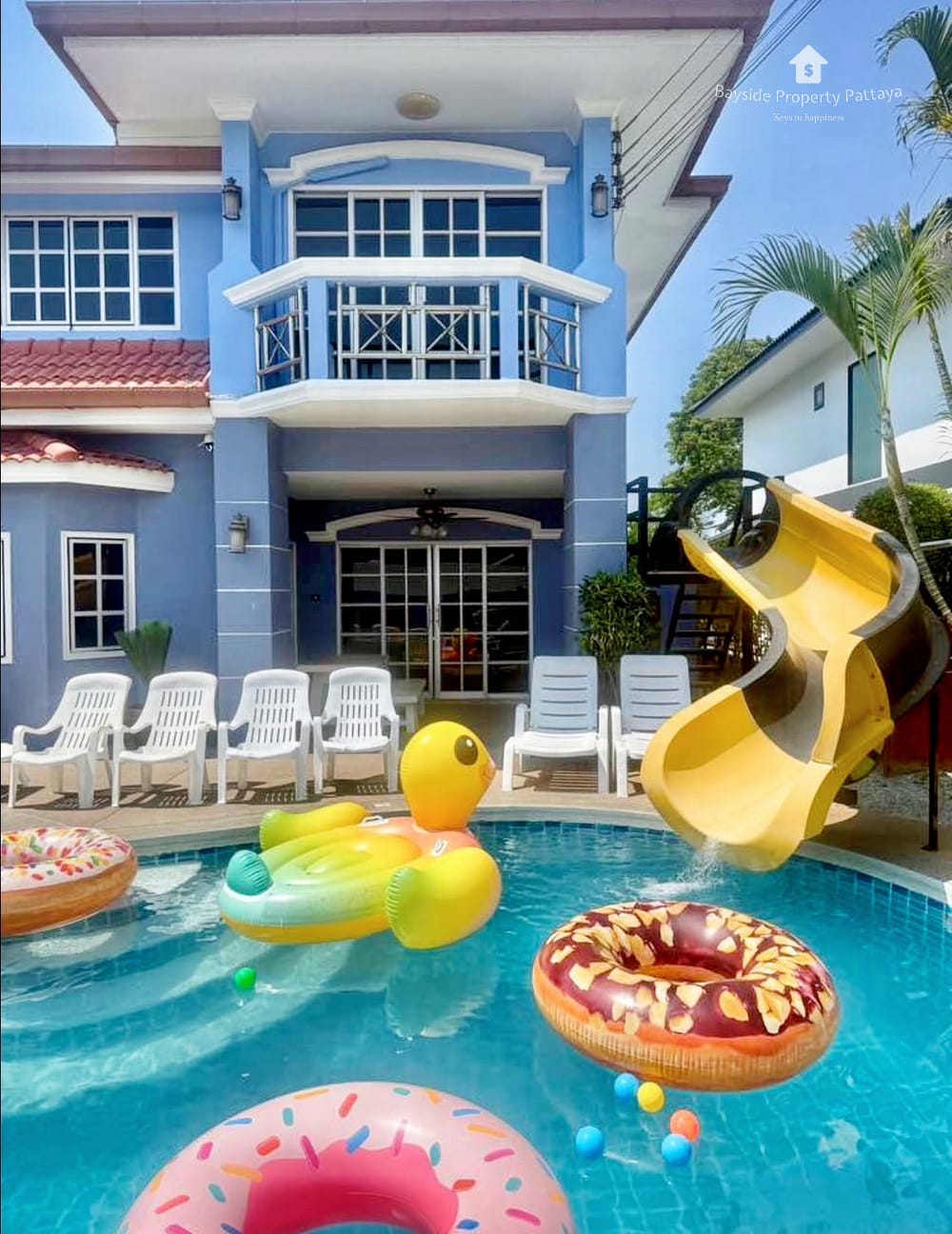 Geräumige 5-Schlafzimmer Pool-Villa zu vermieten in View Point Villa, Jomtien Pattaya 4