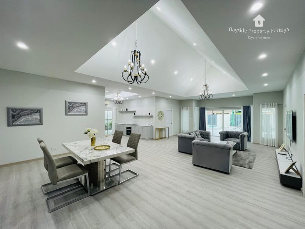 Spacious 4-Bedroom Pool Villa for Sale and Rent in East Pattaya 5