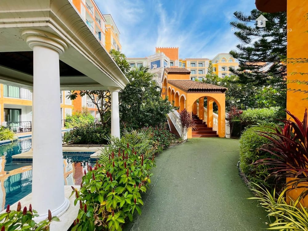 芭提雅中天海滩The Venetian公寓33平米1室1卫出售或出租 16