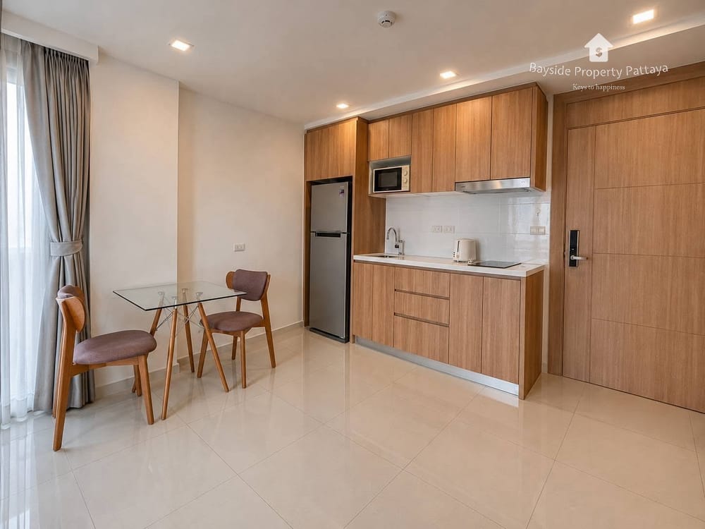 City Garden Pratumnak: Meerblick-Wohnung mit 1 Schlafzimmer und 24/7 Sicherheit 6