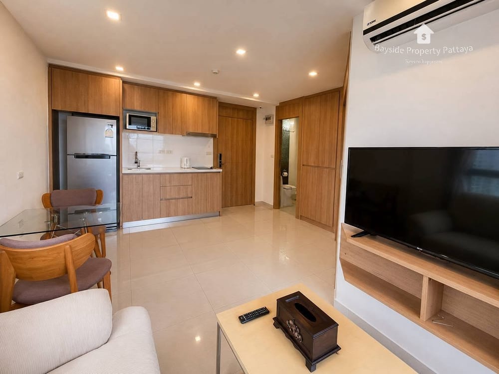 City Garden Pratumnak: Meerblick-Wohnung mit 1 Schlafzimmer und 24/7 Sicherheit 5