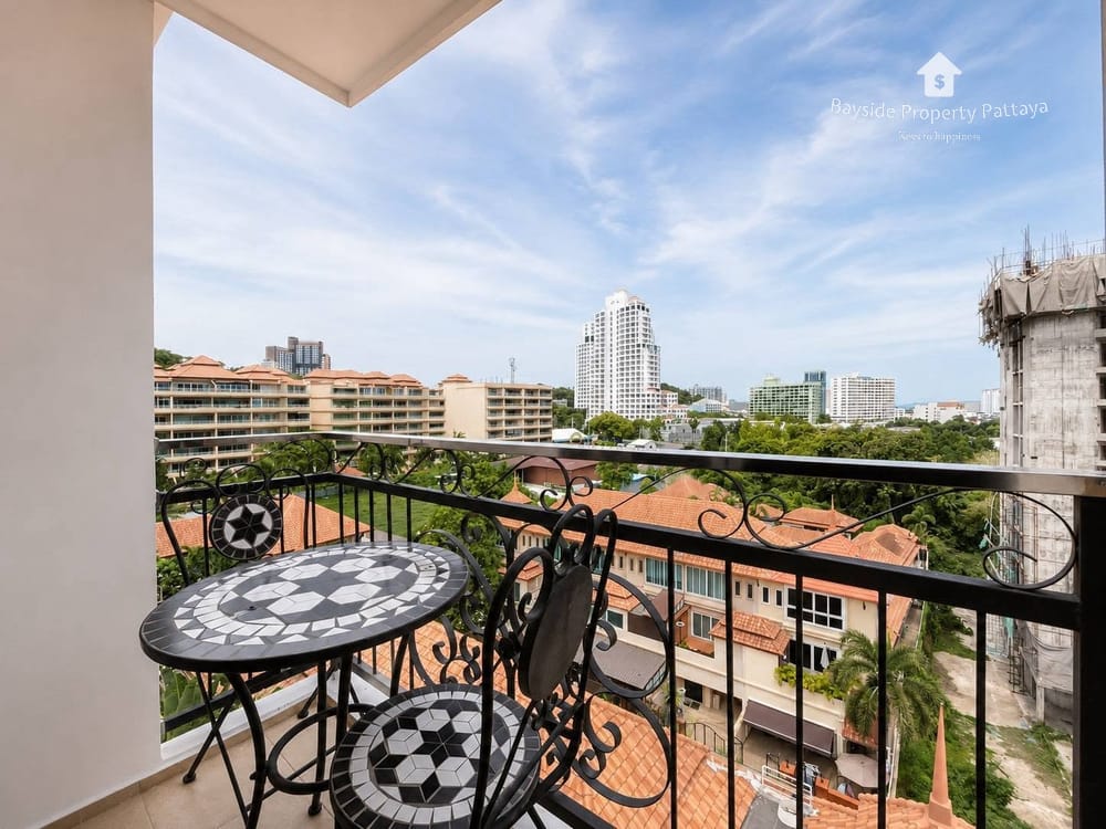City Garden Pratumnak: Meerblick-Wohnung mit 1 Schlafzimmer und 24/7 Sicherheit 9