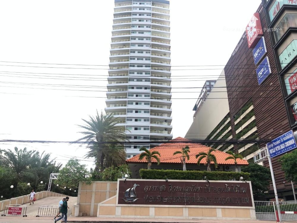 Möblierte 1-Zimmer-Wohnung zu vermieten im View Talay 6 mit Stadtblick und 24/7 Sicherheit – Pattaya City 6