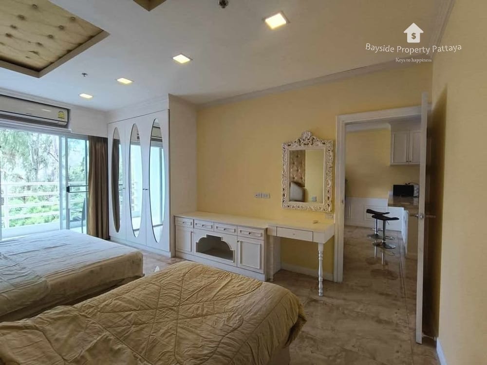 Möblierte 1-Zimmer-Wohnung zu vermieten im View Talay 6 mit Stadtblick und 24/7 Sicherheit – Pattaya City 9