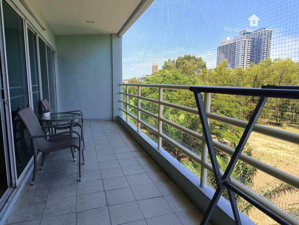 Möblierte 1-Zimmer-Wohnung zu vermieten im View Talay 6 mit Stadtblick und 24/7 Sicherheit – Pattaya City 10