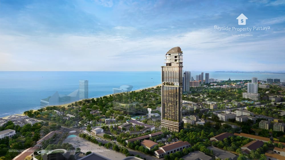1-Zimmer-Eigentumswohnung mit Stadtblick zum Verkauf in ONCE PATTAYA, Na Kluea 4