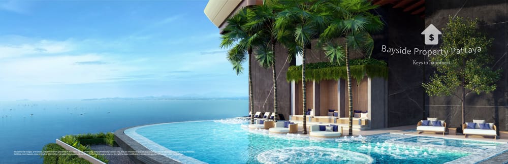 1-Zimmer-Eigentumswohnung mit Stadtblick zum Verkauf in ONCE PATTAYA, Na Kluea 12