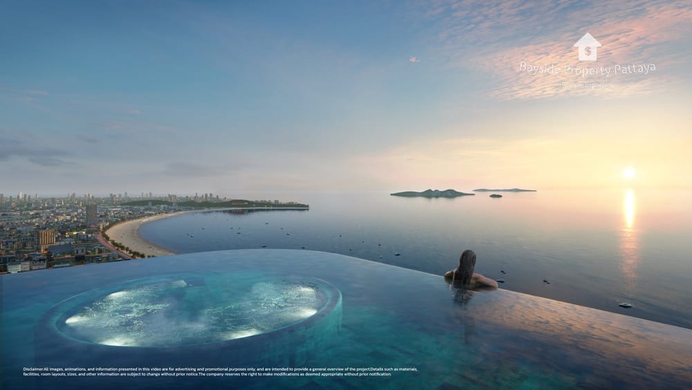 1-Zimmer-Eigentumswohnung mit Stadtblick zum Verkauf in ONCE PATTAYA, Na Kluea 29