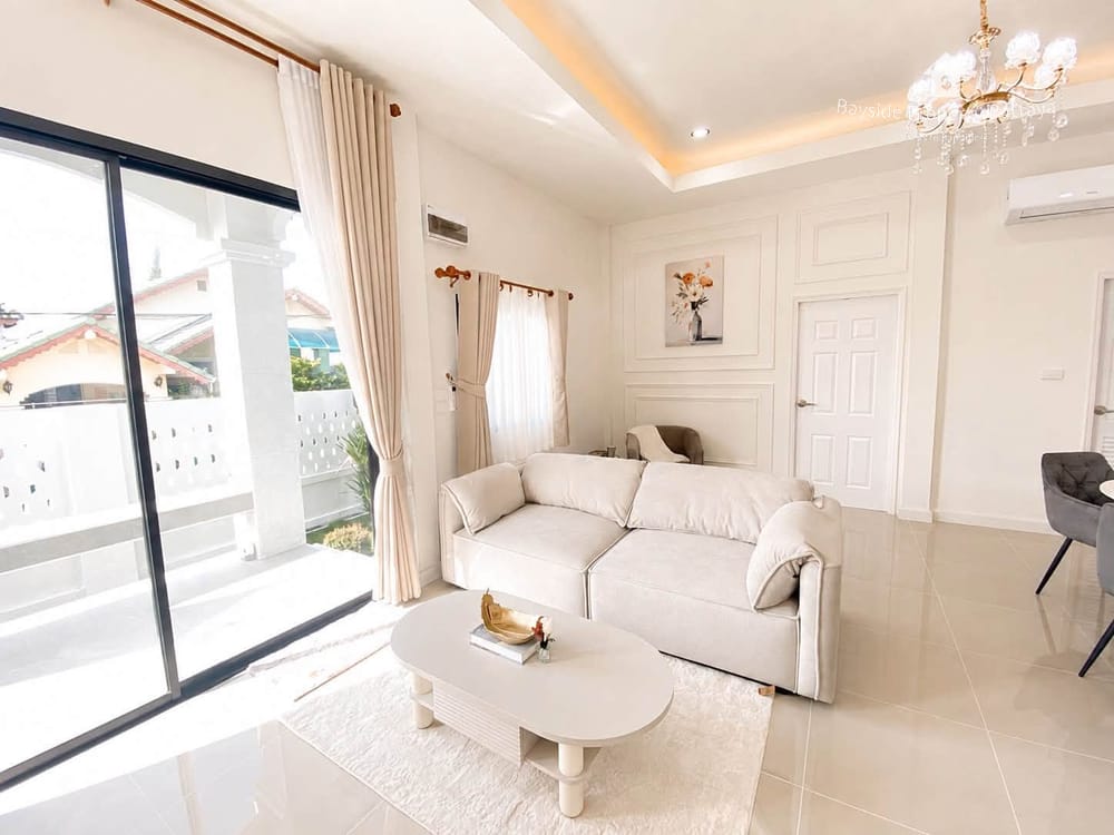 East Pattaya: Freistehendes Haus (3 Schlafzimmer) zum Verkauf – Haustierfreundlich und Klimatisiert 4