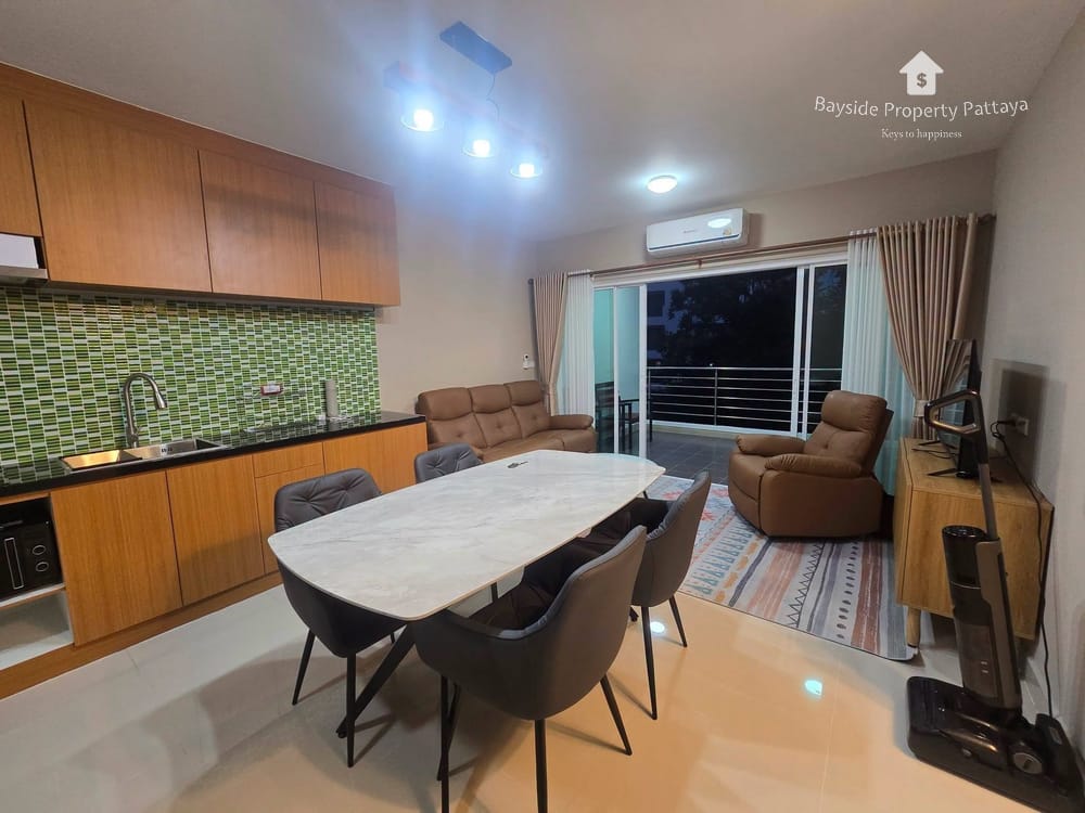 Wohnung zu vermieten in Wongamat Privacy, Pattaya – 2 Schlafzimmer mit Stadtblick & Klimaanlage 3