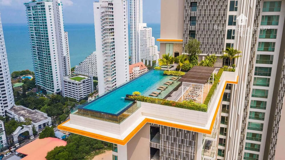 芭提雅旺阿玛特海滩The Riviera Wong Amat Beach海景公寓36平米1室1卫出售 10