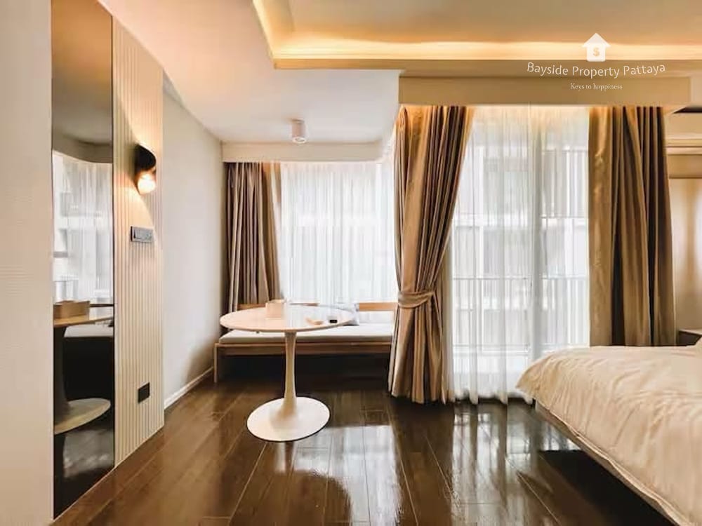Na Jomtien, Pattaya: Attraktives 1-Zimmer-Studio mit Stadtblick zu vermieten 3