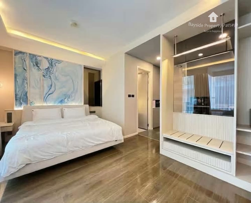 Na Jomtien, Pattaya: Attraktives 1-Zimmer-Studio mit Stadtblick zu vermieten 7