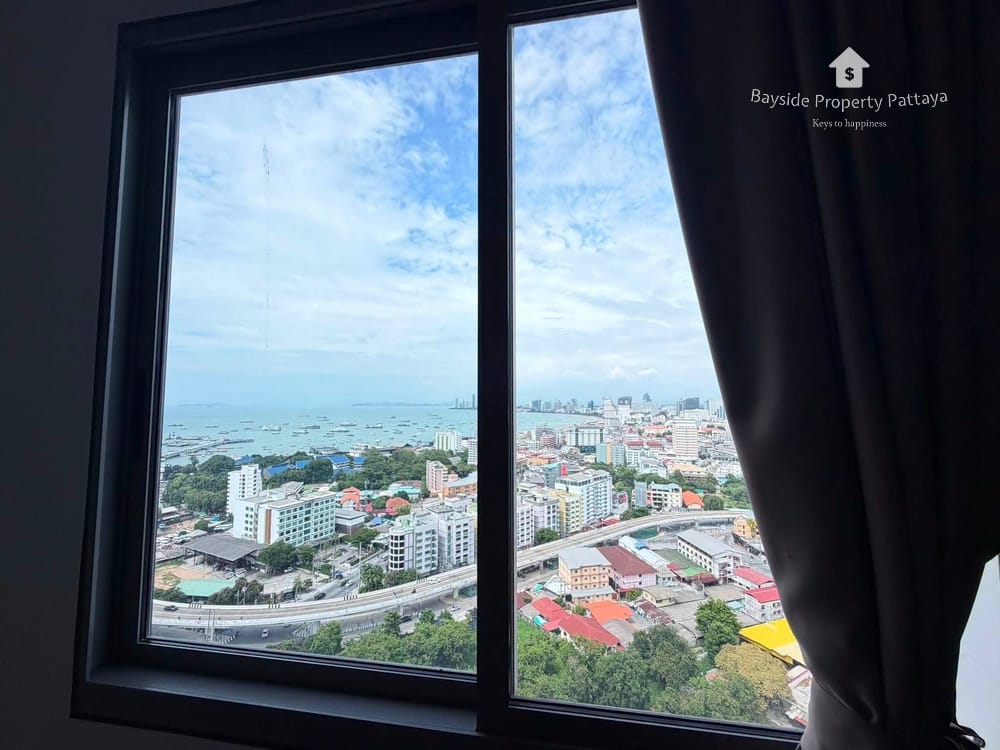 Wohnung zu vermieten im Unixx South Pattaya: 1 Schlafzimmer mit Meerblick in Pratumnak 8
