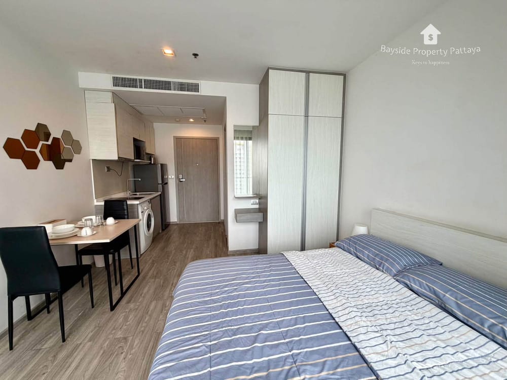 芭提雅中天海滩AERAS Condo Pattaya海景公寓26平米开间户型1卫出售 3