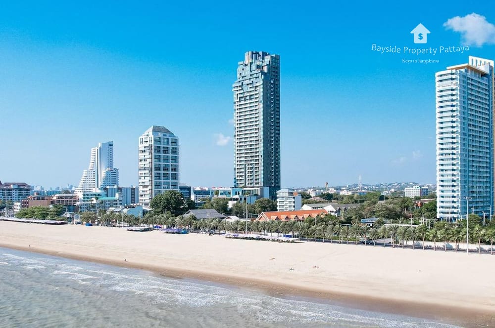 芭提雅中天海滩AERAS Condo Pattaya海景公寓26平米开间户型1卫出售 8