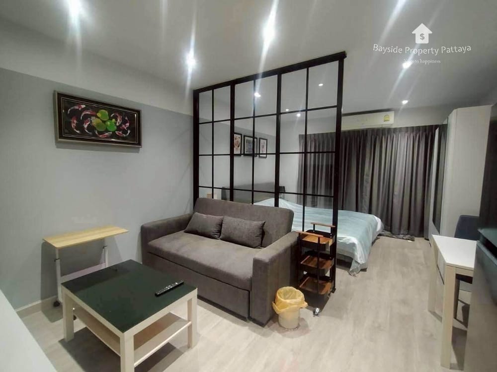 Pattaya Hill Resort: Meerblick 1-Zimmer-Eigentumswohnung mit 24/7 Sicherheit zu verkaufen 2