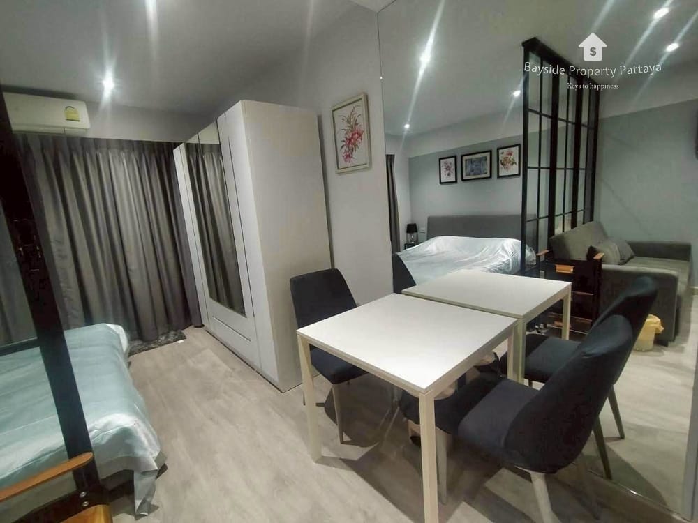 Pattaya Hill Resort: Meerblick 1-Zimmer-Eigentumswohnung mit 24/7 Sicherheit zu verkaufen 5