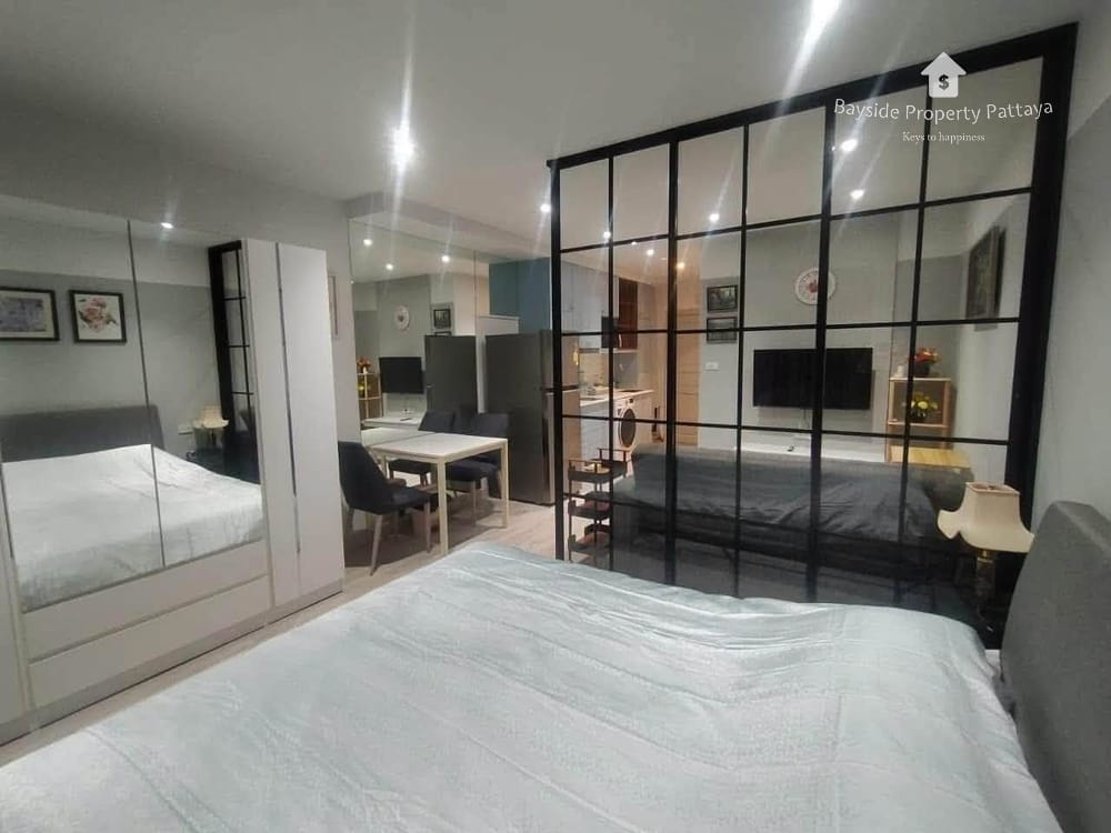 Pattaya Hill Resort: Meerblick 1-Zimmer-Eigentumswohnung mit 24/7 Sicherheit zu verkaufen 8