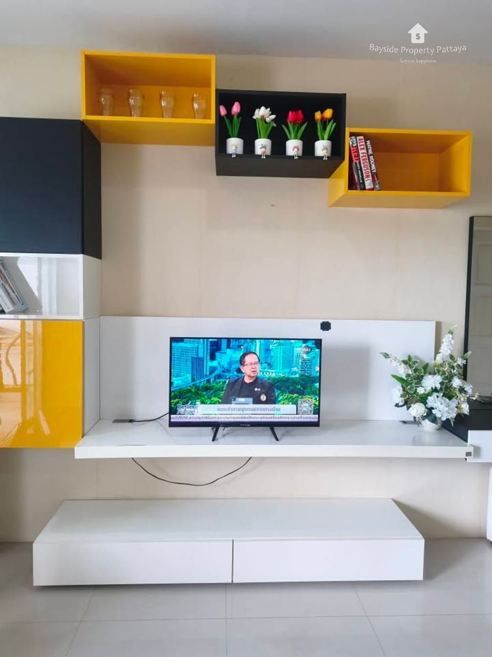 Sea View Studio for Sale at Wongamat Beach, Pattaya with Air Conditioning 7