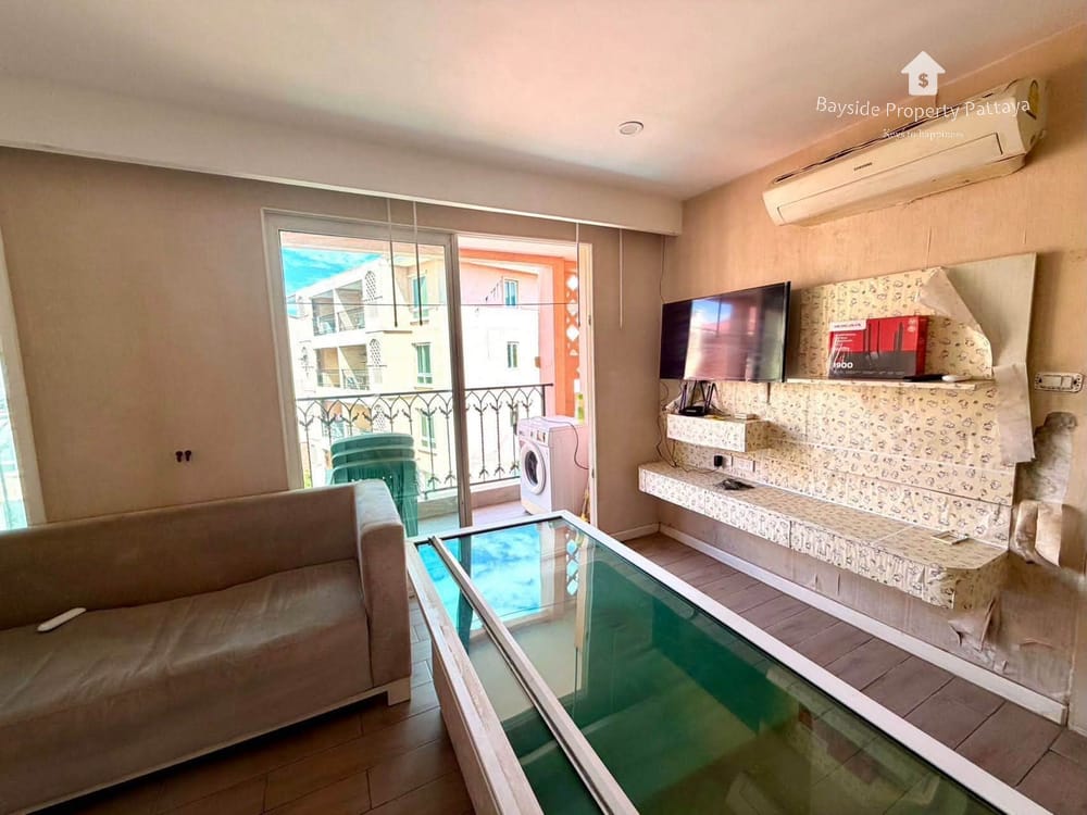 Moderne 2-Zimmer-Eigentumswohnung mit Klimaanlage in Jomtien, Pattaya 4