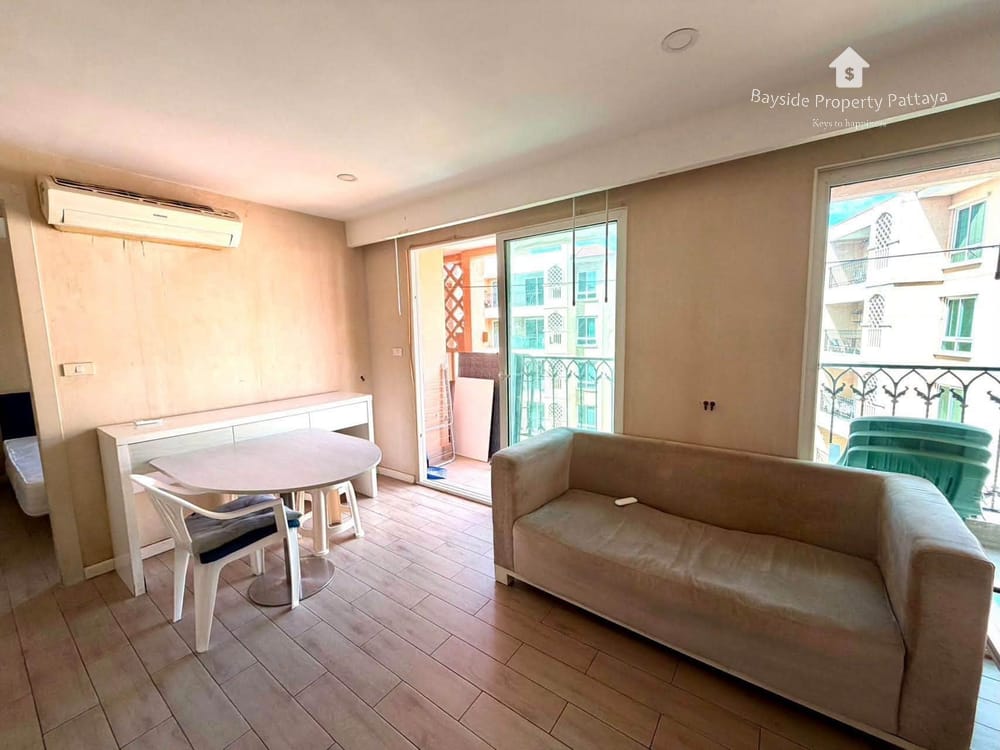 Moderne 2-Zimmer-Eigentumswohnung mit Klimaanlage in Jomtien, Pattaya 5
